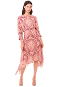 Rose Bandana Midi Dress