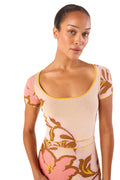 Sunny Wave Knit Crop Top